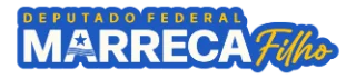 Logo Marreca Filho amarelo
